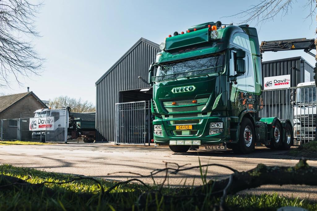 Iveco Stralis AS440 S56 6x2 - Retarder - Hydraulic- 560hp -F, Automaat, Stoelverwarming, Euro 6, Iveco