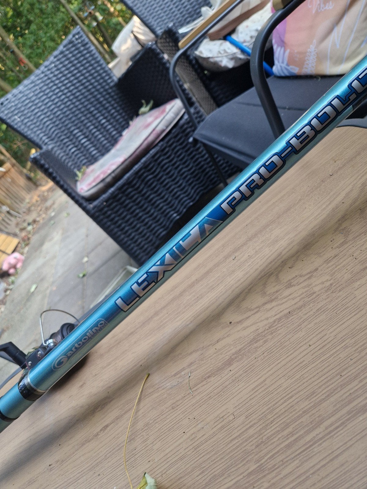 Carbolino Lexica Pro-Bold Werphengel met Molen, Ophalen, Gebruikt, Complete hengel