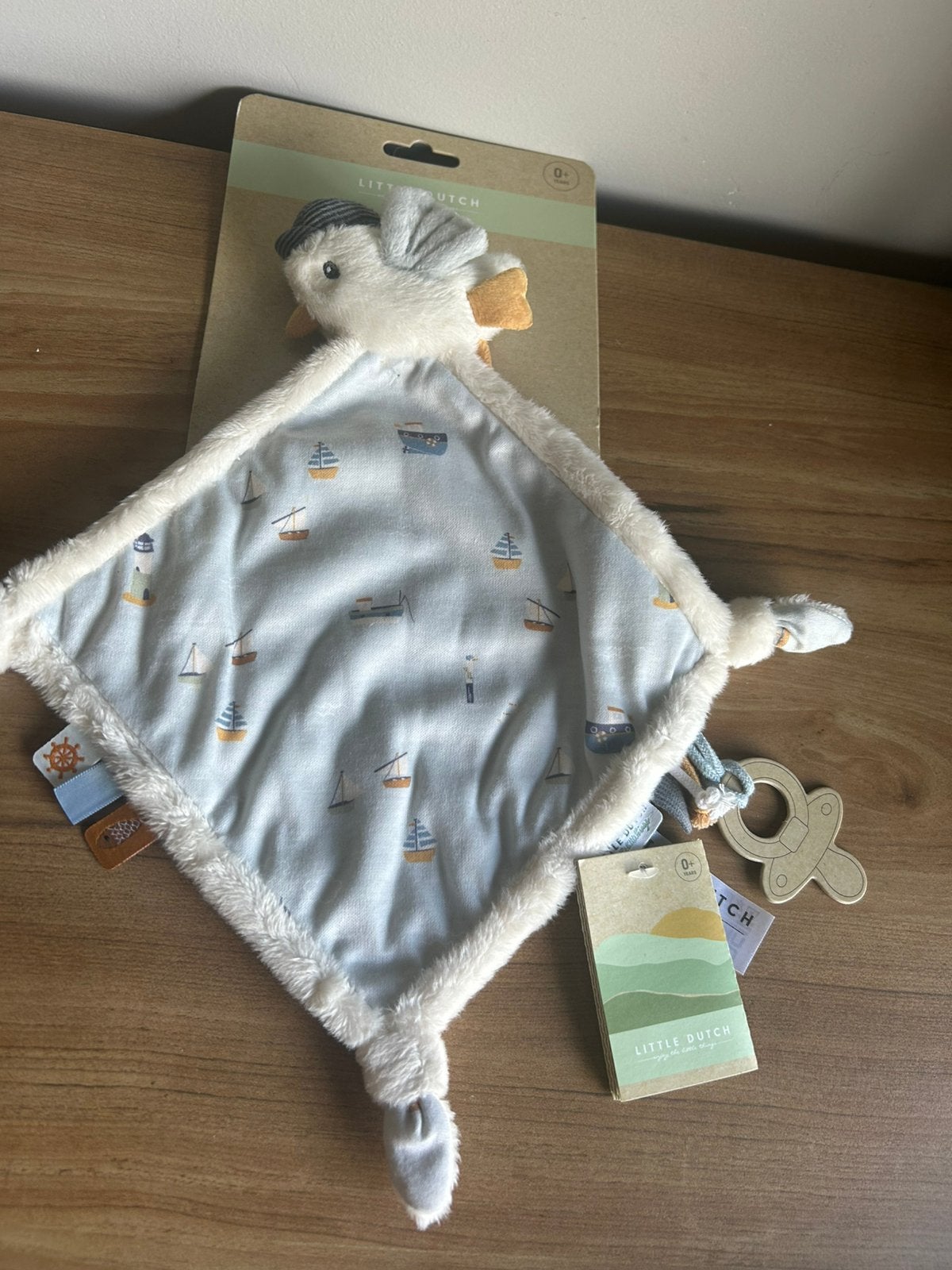 Little dutch sailor bay vogel knuffeldoekje knuffeldoek, Verzenden, Nieuw