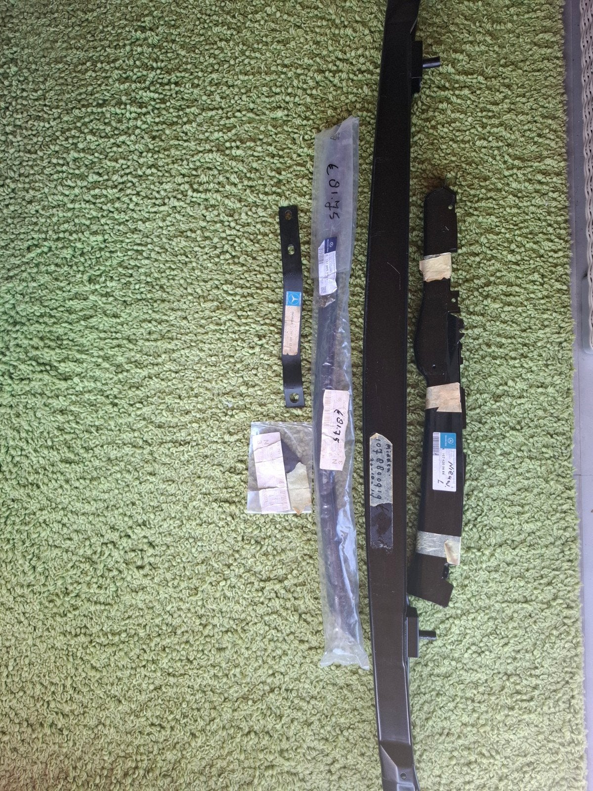 Mercedes SL/SLC W107 NOS EU bumperdelen, Ophalen, Voor, Bumper
