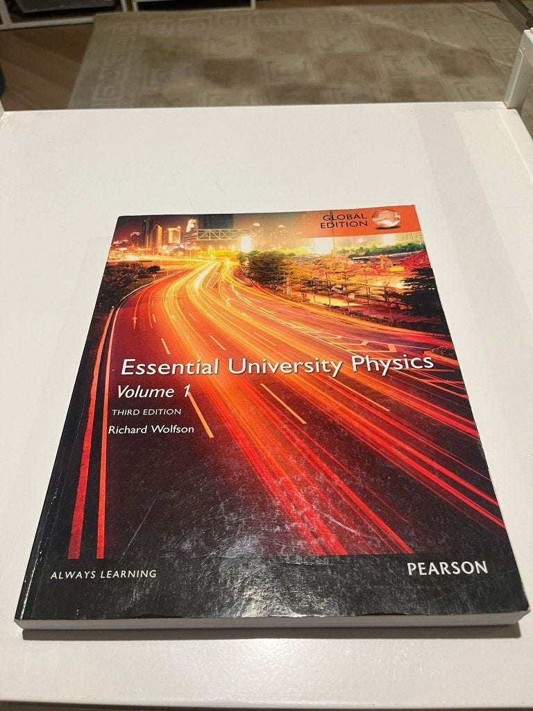Essential University Physics Volume 1, Ophalen of Verzenden, Natuurwetenschap, Richard Wolfson, Zo goed als nieuw