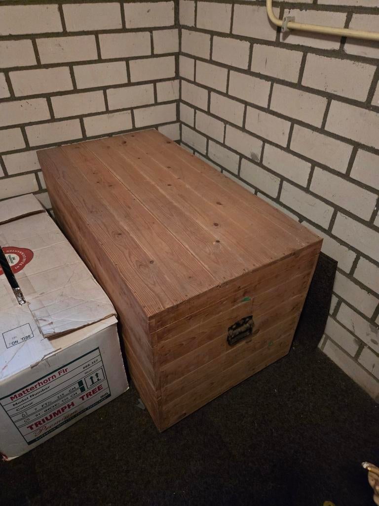 Houten kist (100x53x53), Ophalen