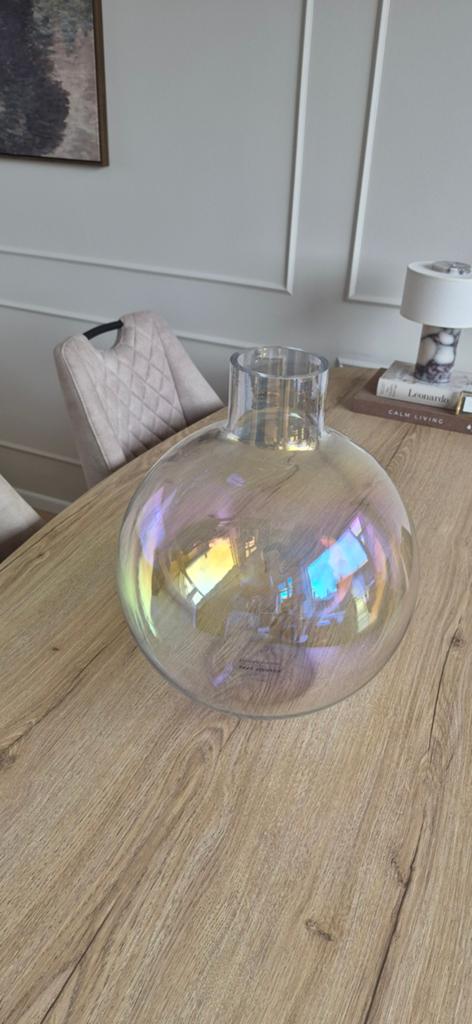 Riviera Maison x Anna Nooshin vaas, 41 cm hoog, Ophalen, Zo goed als nieuw, Overige kleuren, Glas