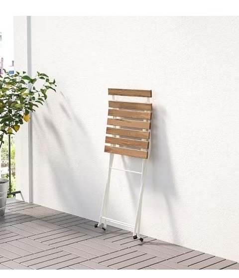 2x IKEA TÄRNÖ Chair outdoor folding chair, Ophalen, Zo goed als nieuw, Hout