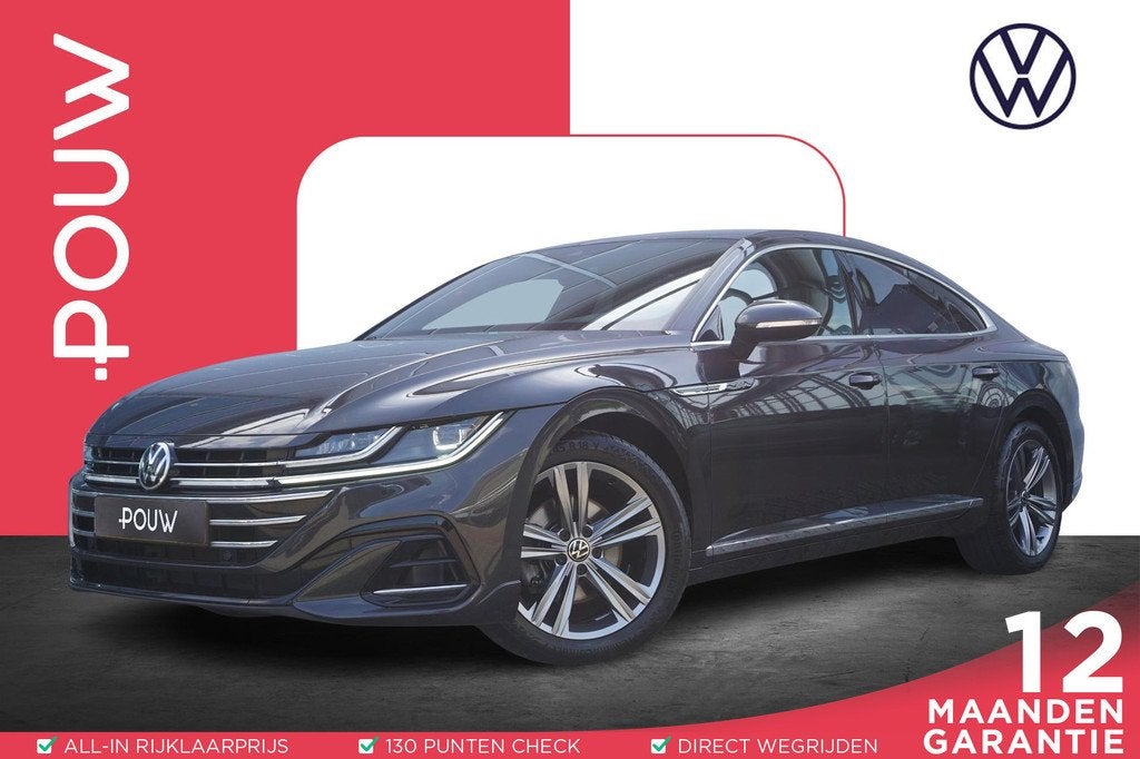Volkswagen Arteon 2.0 TSI 190pk DSG R-Line Business+ | Adapt, Auto's, Volkswagen, 12 maanden, Arteon, Origineel Nederlands, Bedrijf