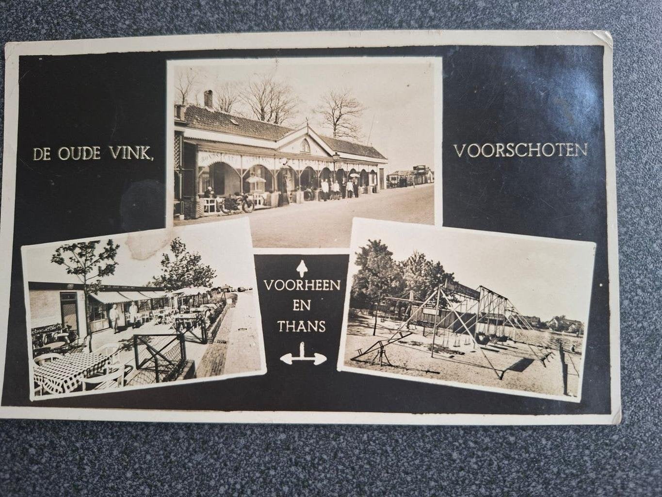 Voorschoten fotokaart de Oude Vink, Ophalen of Verzenden, 1920 tot 1940