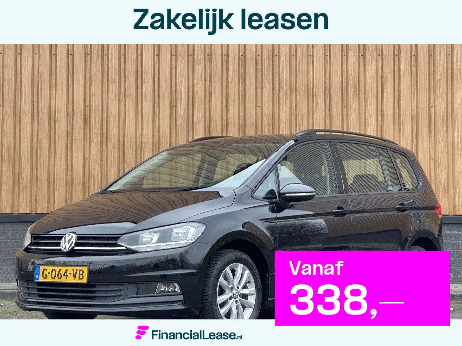 Volkswagen Touran 1.6 TDI SCR Comfortline 7p | 7 Persoons! |, Stof, Gebruikt, 4 cilinders, Bedrijf