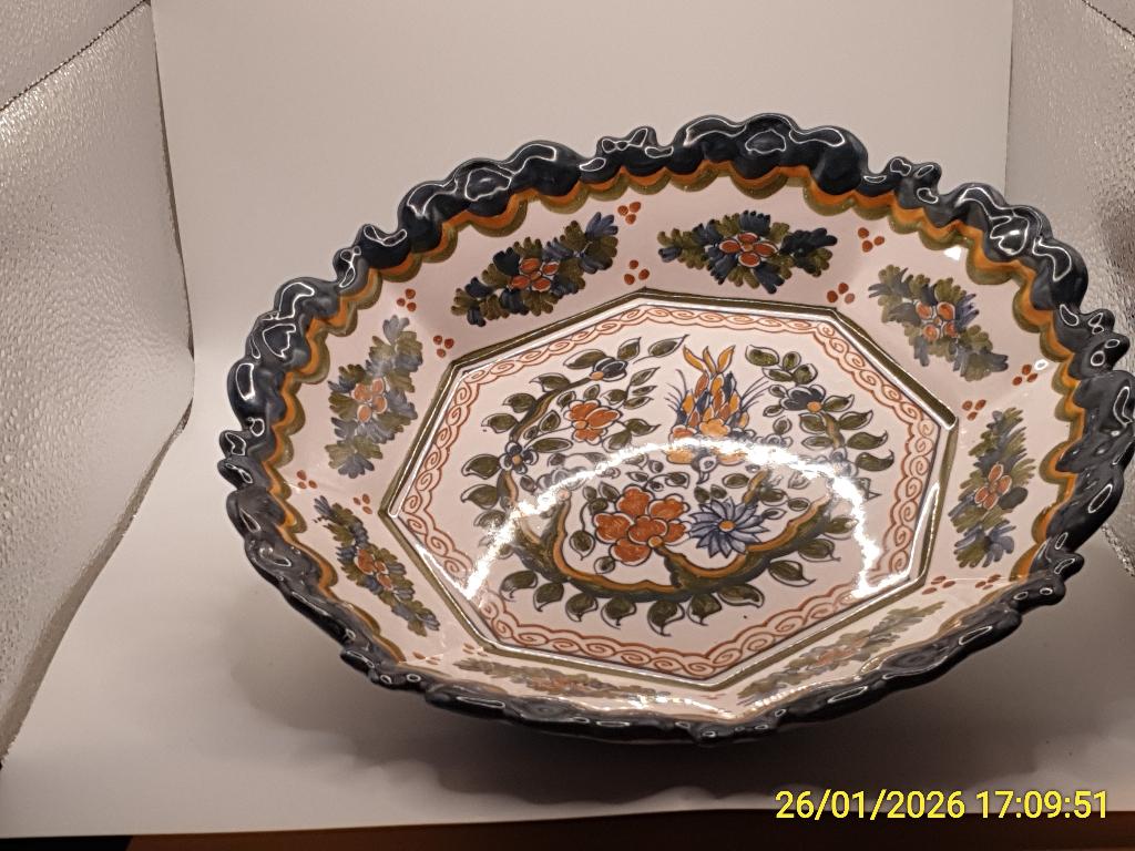 Makkum wandbordje (kleur), Antiek en Kunst, Ophalen of Verzenden