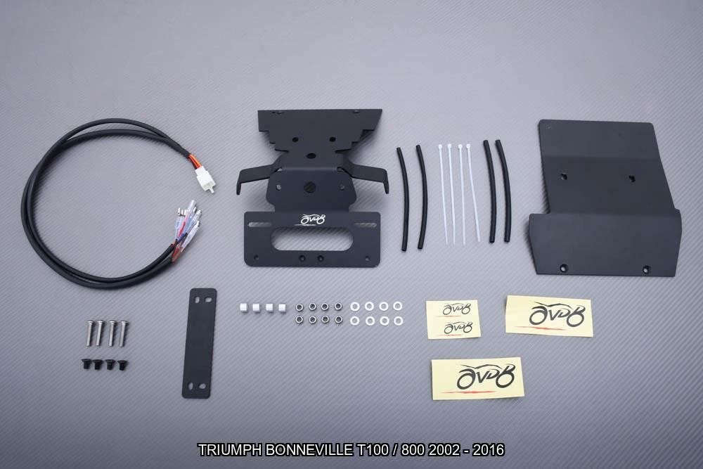 Kentekenplaathouder TRIUMPH BONNEVILLE T100 / 800 2002 2016, Ophalen of Verzenden, Nieuw