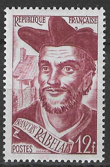Frankrijk 1950 - Yvert 866 - François Rabelais (PF), Verzenden, Postfris