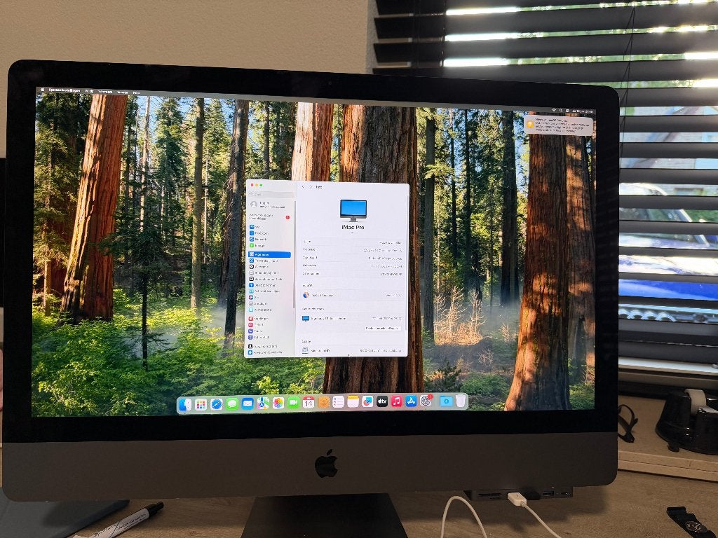 27inch iMac Pro 18-Core Intel Xeon W / 128Gb DDR4, Ophalen, 64 GB of meer, Gebruikt, SSD