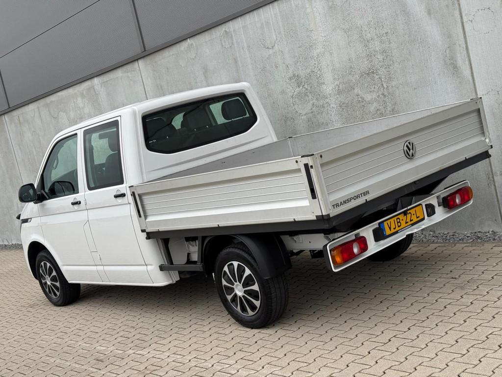 Volkswagen Transporter 2.0 TDI L2H1 DC Pick Up 6pers Airco N, Auto's, Volkswagen, Voorwielaandrijving, Euro 6, 4 cilinders, Start-stop-systeem