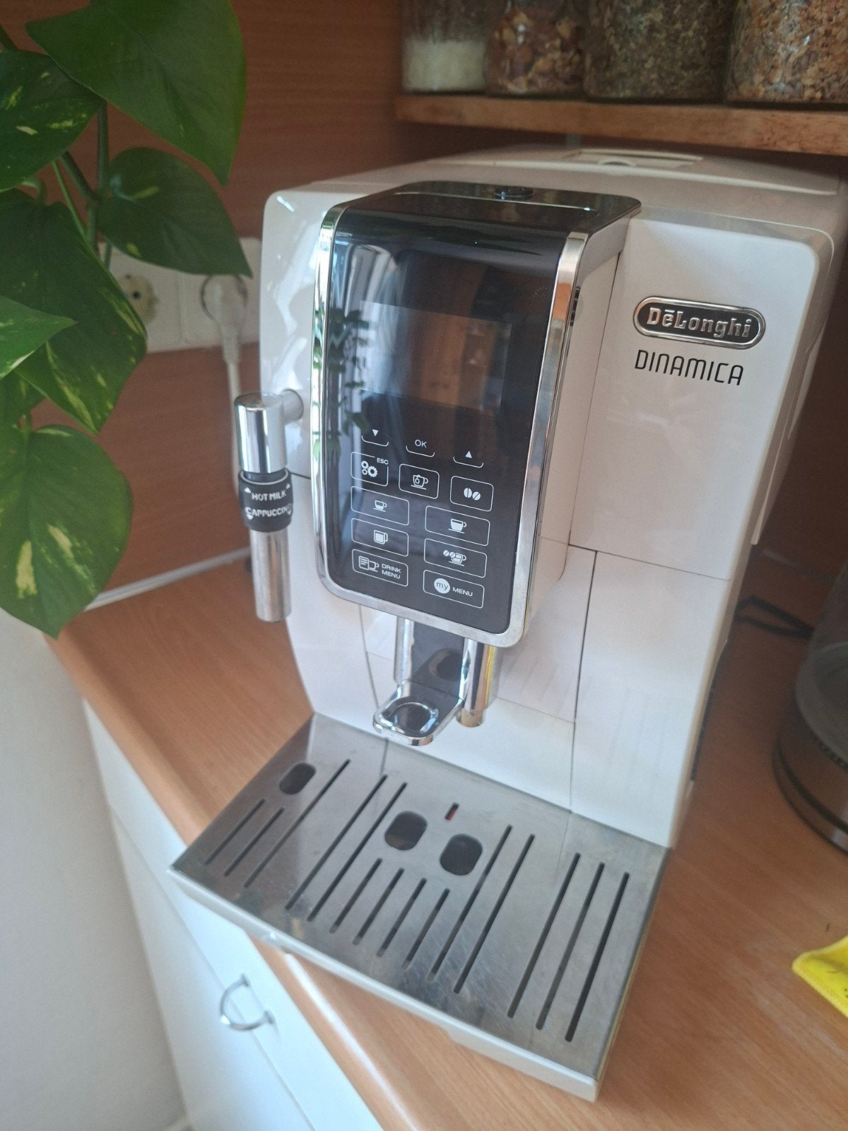De'Longhi Dinamica ECAM 350.35.W, Ophalen, Espresso apparaat