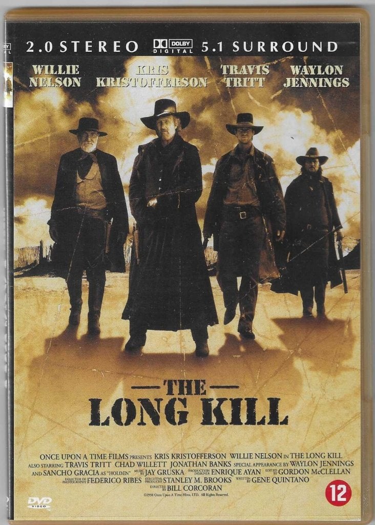 DVD The Long Kill (Waylon Jennings, Willie Nelson e.a.), Alle leeftijden, Ophalen of Verzenden, Gebruikt