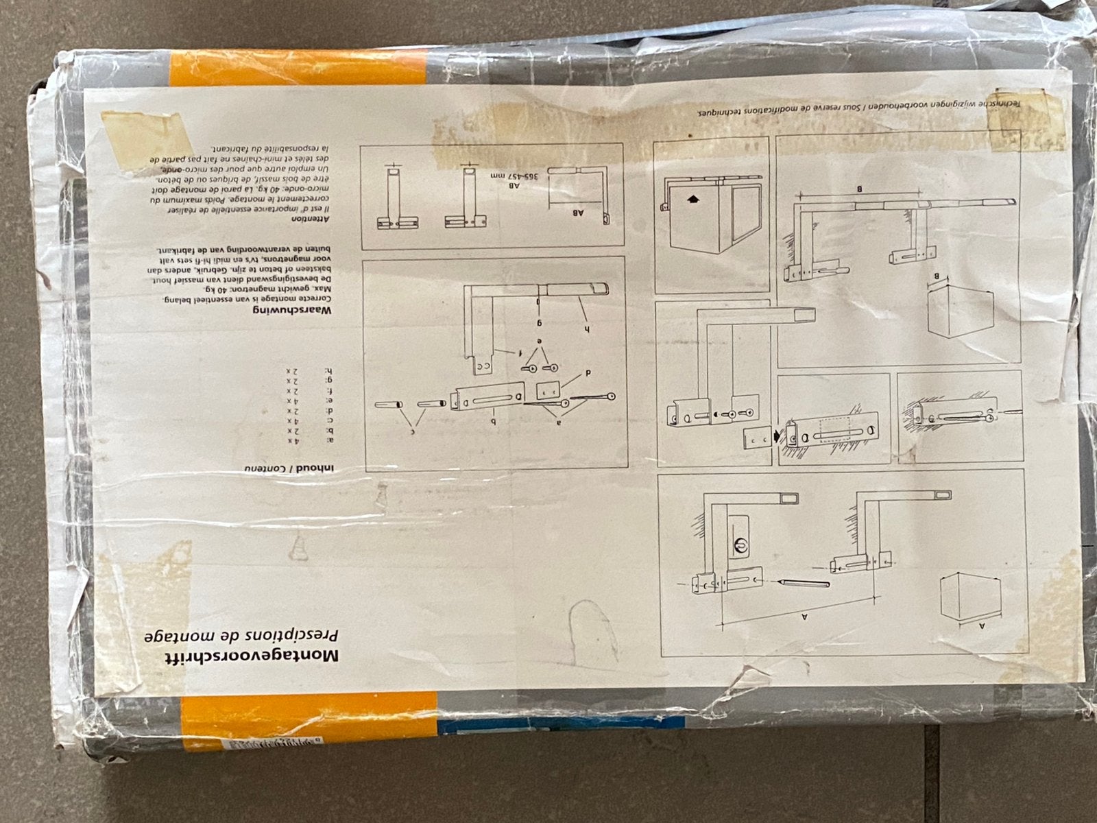 Beugels magnetron, Wit, Nieuw, Minder dan 100 cm, 25 tot 50 cm