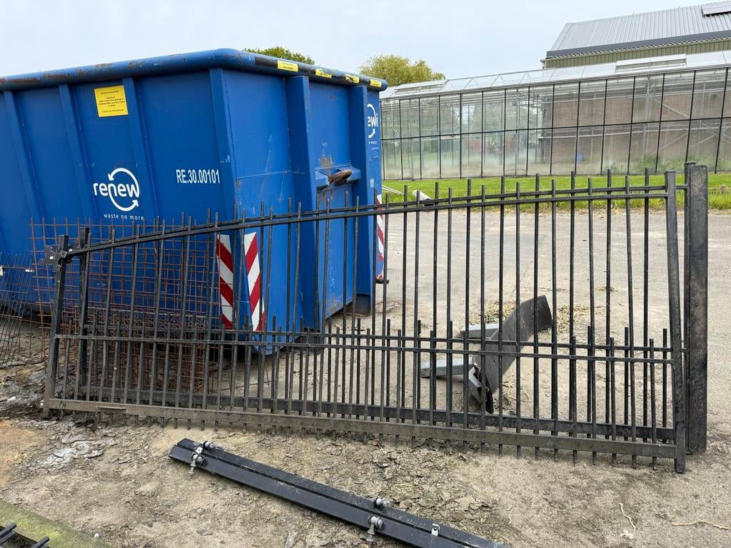 Diverse stalen Heras poorten - Gebruikt, Met poort, Gebruikt, Overige typen, Ophalen of Verzenden