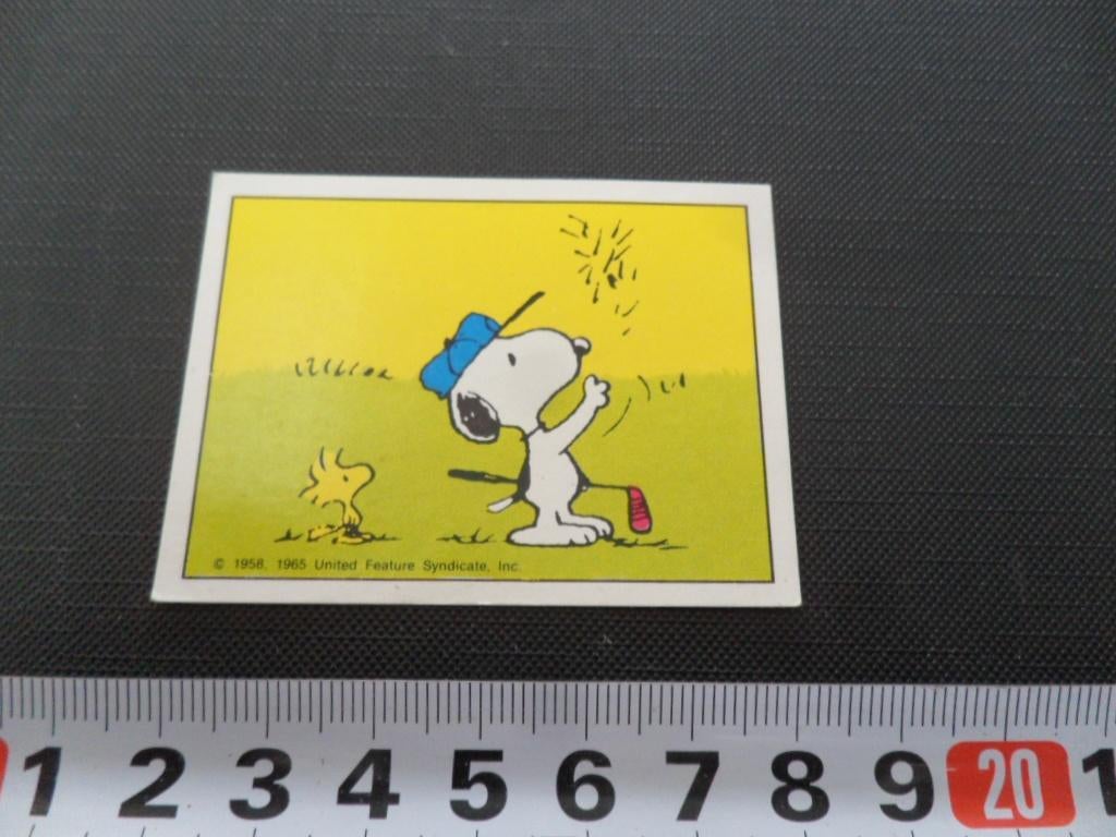 sticker panini strip I love snoopy #185, Ophalen, Zo goed als nieuw