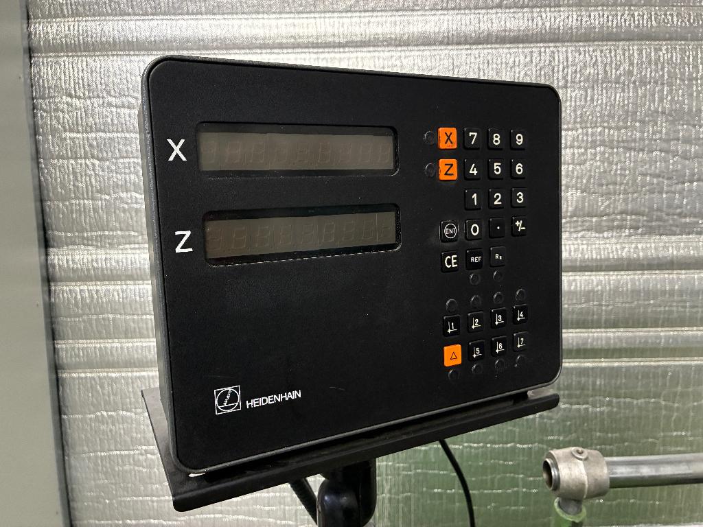 draaibank Weiler Matador, spantangenset, digitaal, Multifix, Ophalen, Gebruikt, Metaaldraaibank