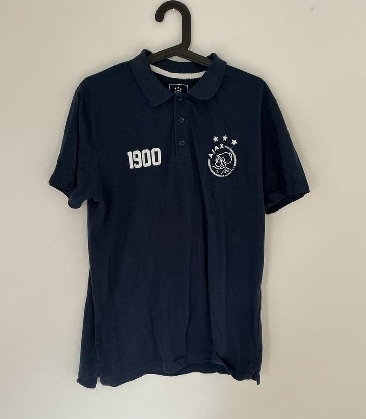 AFC ajax polo shirt, maat xl, Ophalen of Verzenden, Zo goed als nieuw, Maat 56/58 (XL), Blauw