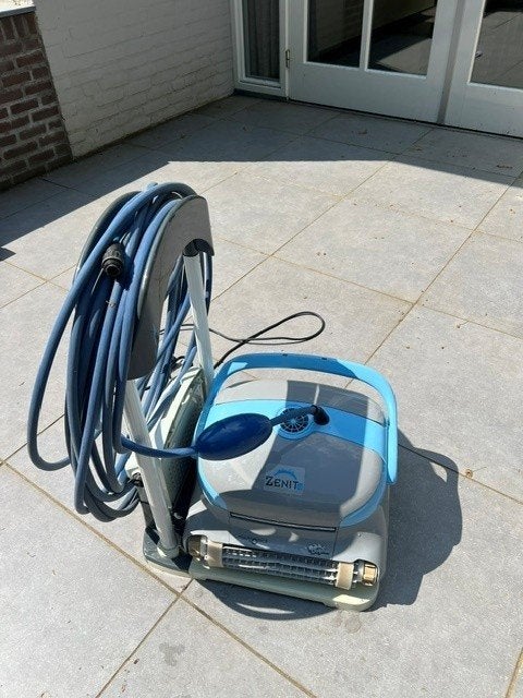 Zwembadrobot, Ophalen, Gebruikt