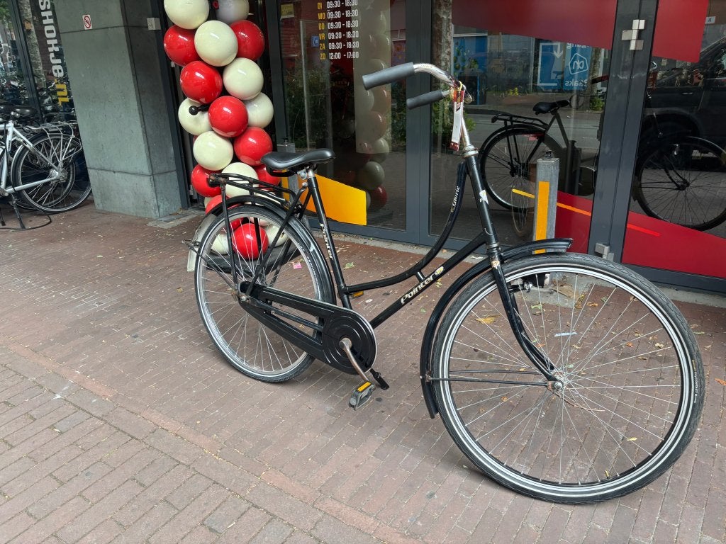 Fietshokje Raaks: Pointer Glorie omafiets 1V, Terugtraprem, Gebruikt, Niet ingevuld, Niet ingevuld