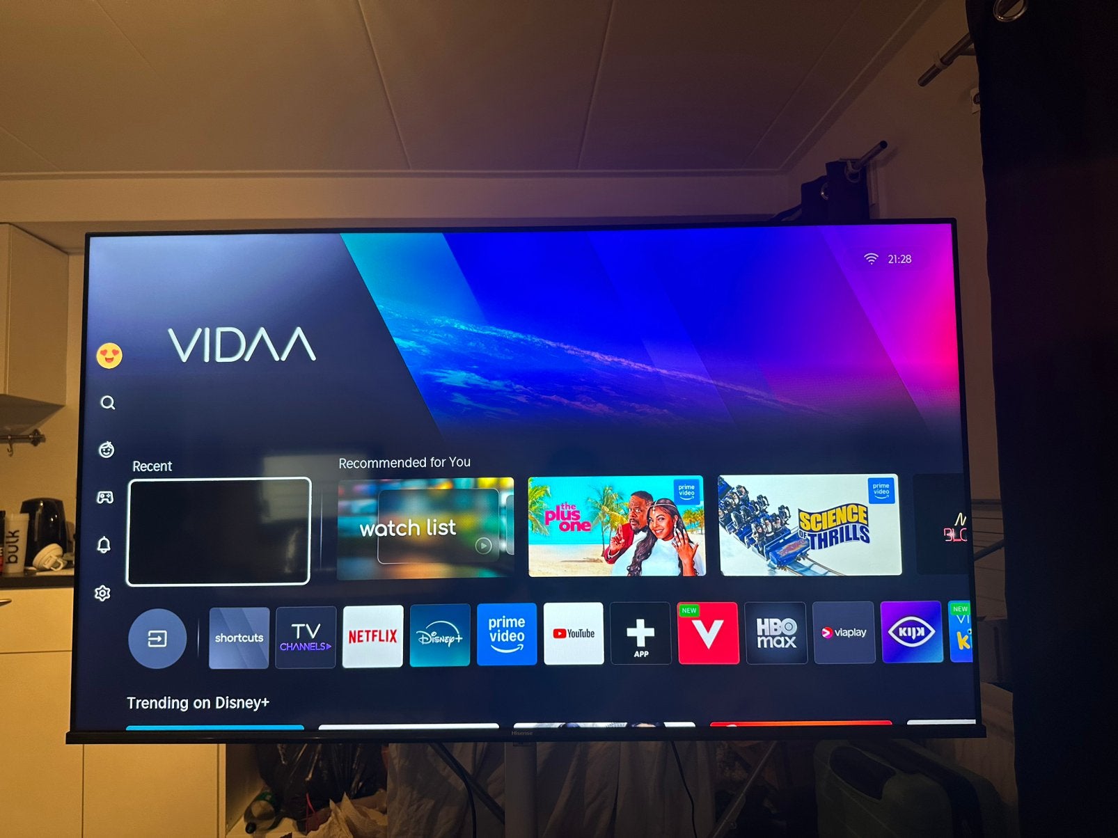 Hisense 55E71Q QLED Smart TV (2025) - Nieuwstaat, QLED, Zo goed als nieuw, 100 cm of meer, 4k (UHD)