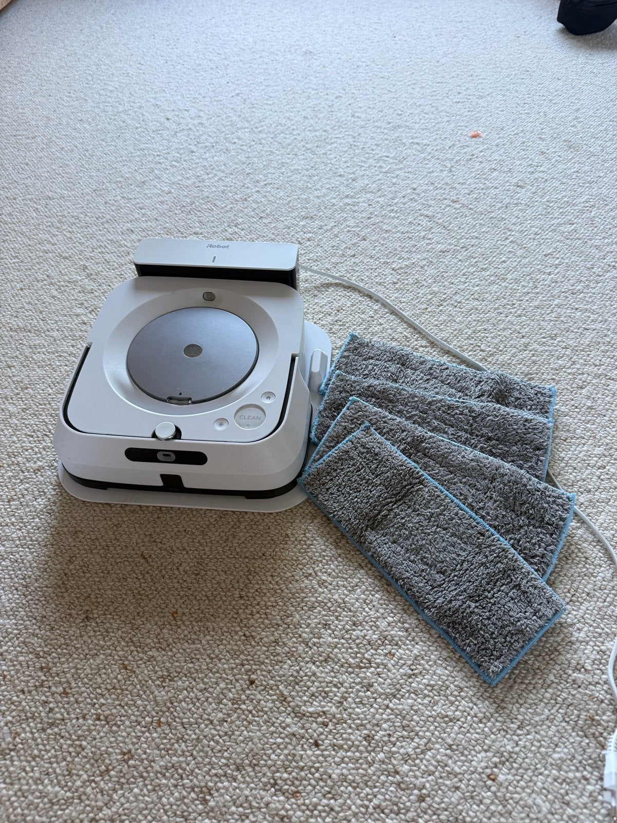 iRobot Braava Jet M6 dweilrobot. 2 mnd garantie, Witgoed en Apparatuur, Stofzuigers, Ophalen, Zo goed als nieuw, Robotstofzuiger