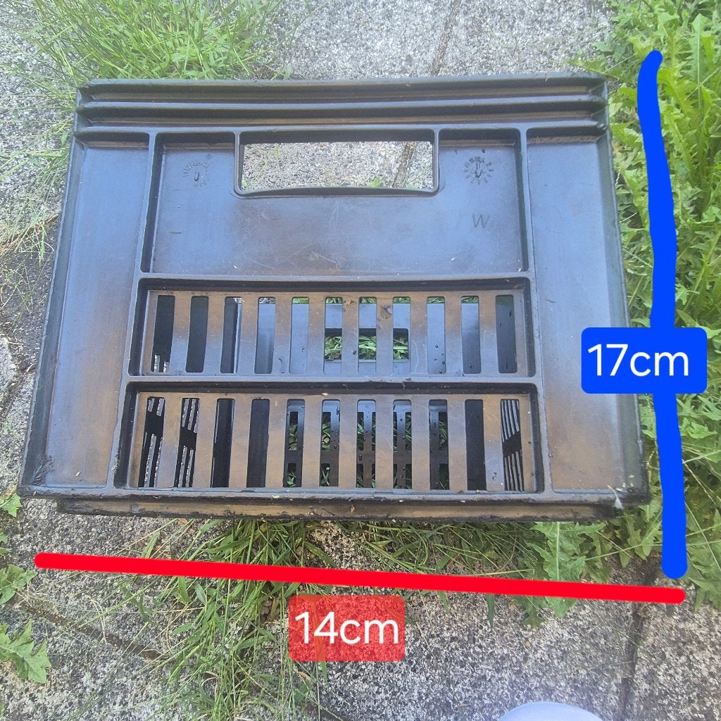 Krat, Ophalen, 60 cm of meer, Minder dan 35 cm, Zo goed als nieuw