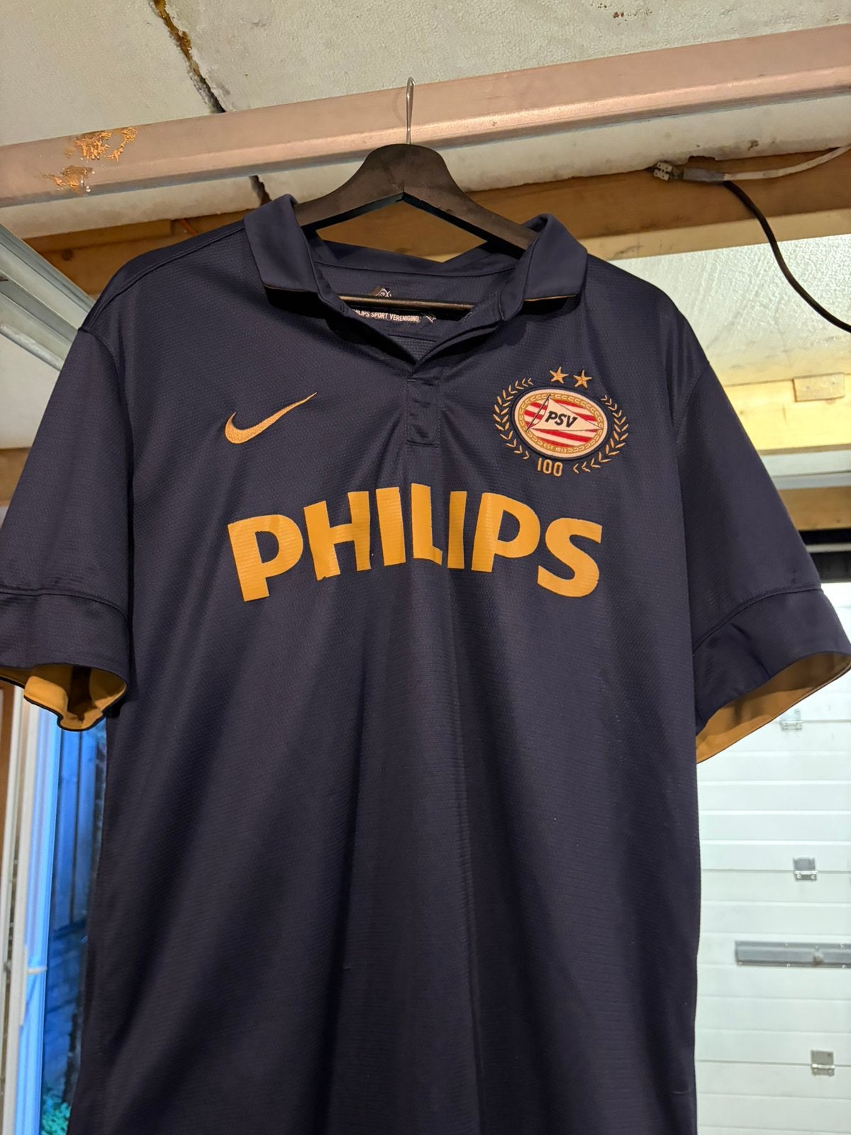 PSV uitshirt 100 jarig bestaan, Maat XL, Ophalen of Verzenden, Gebruikt, Shirt