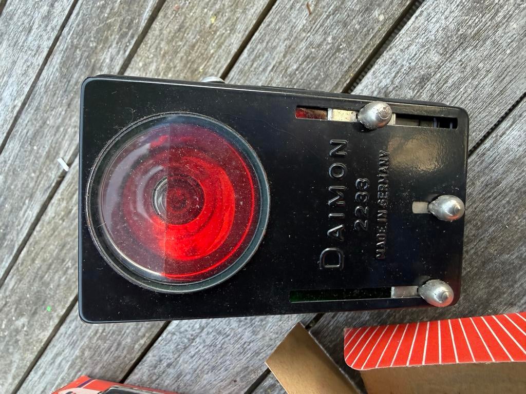 Vintage Daimon 2233 Zaklampen - Made in Germany, Ophalen of Verzenden