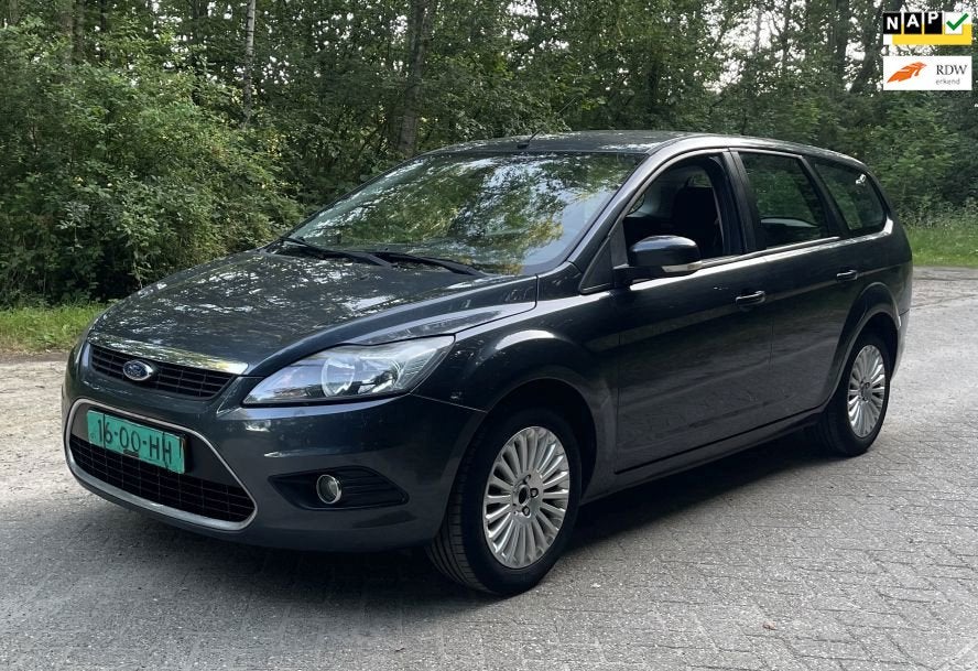 Ford Focus Wagon 1.6 Nieuwe APK inruil is mogelijk, 1596 cc, 4 cilinders, 635 kg, Origineel Nederlands
