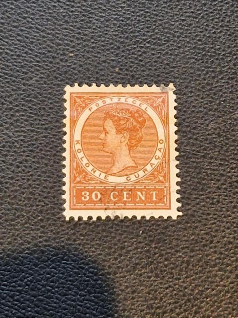 curacao gestempeld nr 40, Ophalen of Verzenden, Gestempeld