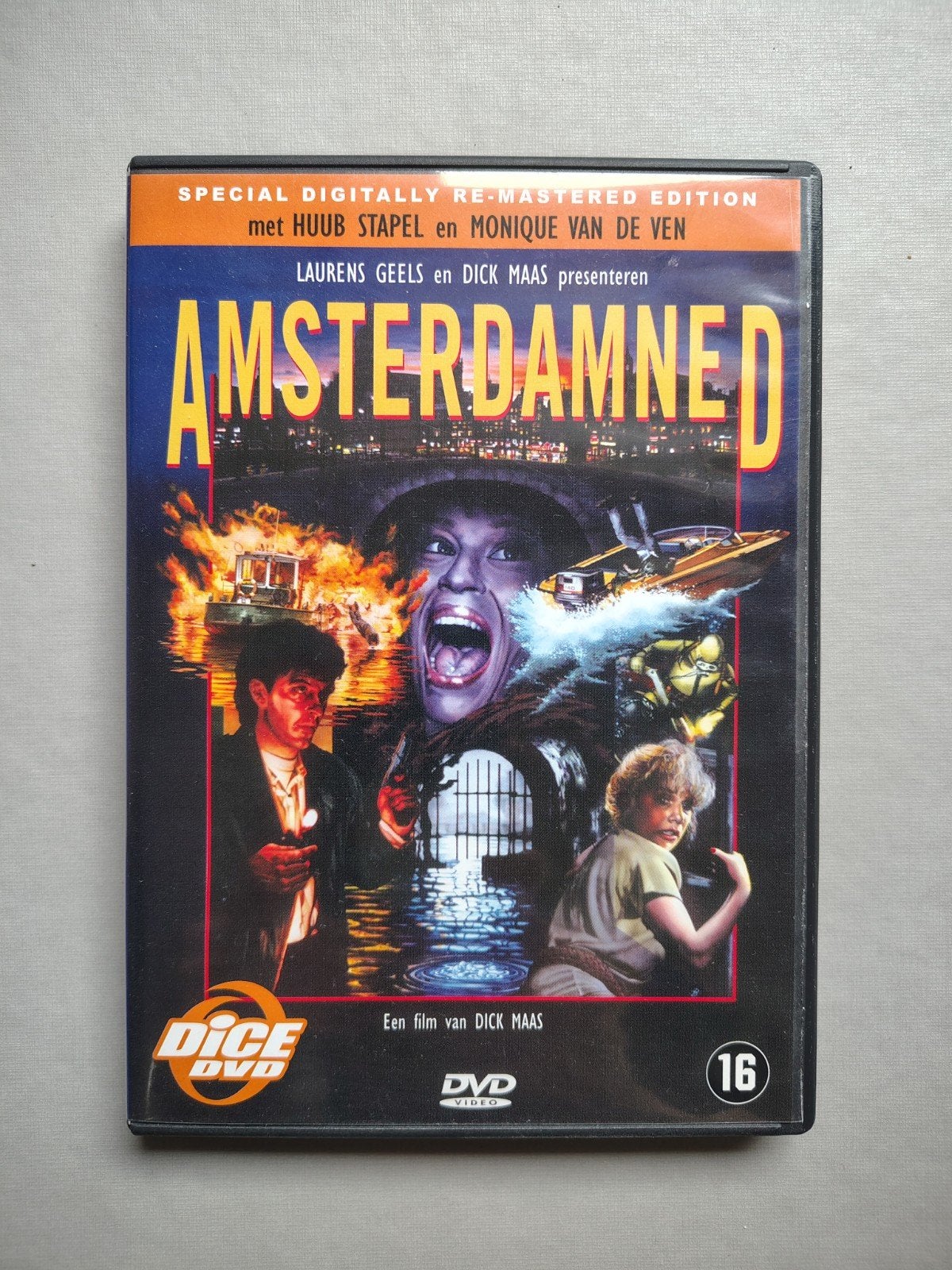 Amsterdamned (1988) / Dick Maas, Cd's en Dvd's, Dvd's | Nederlandstalig, Verzenden, Thriller
