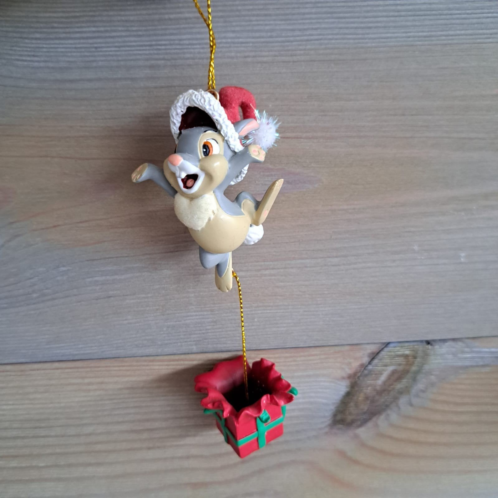 Disney Stampertje kerst ornament, Ophalen of Verzenden, Overige figuren, Zo goed als nieuw, Beeldje of Figuurtje