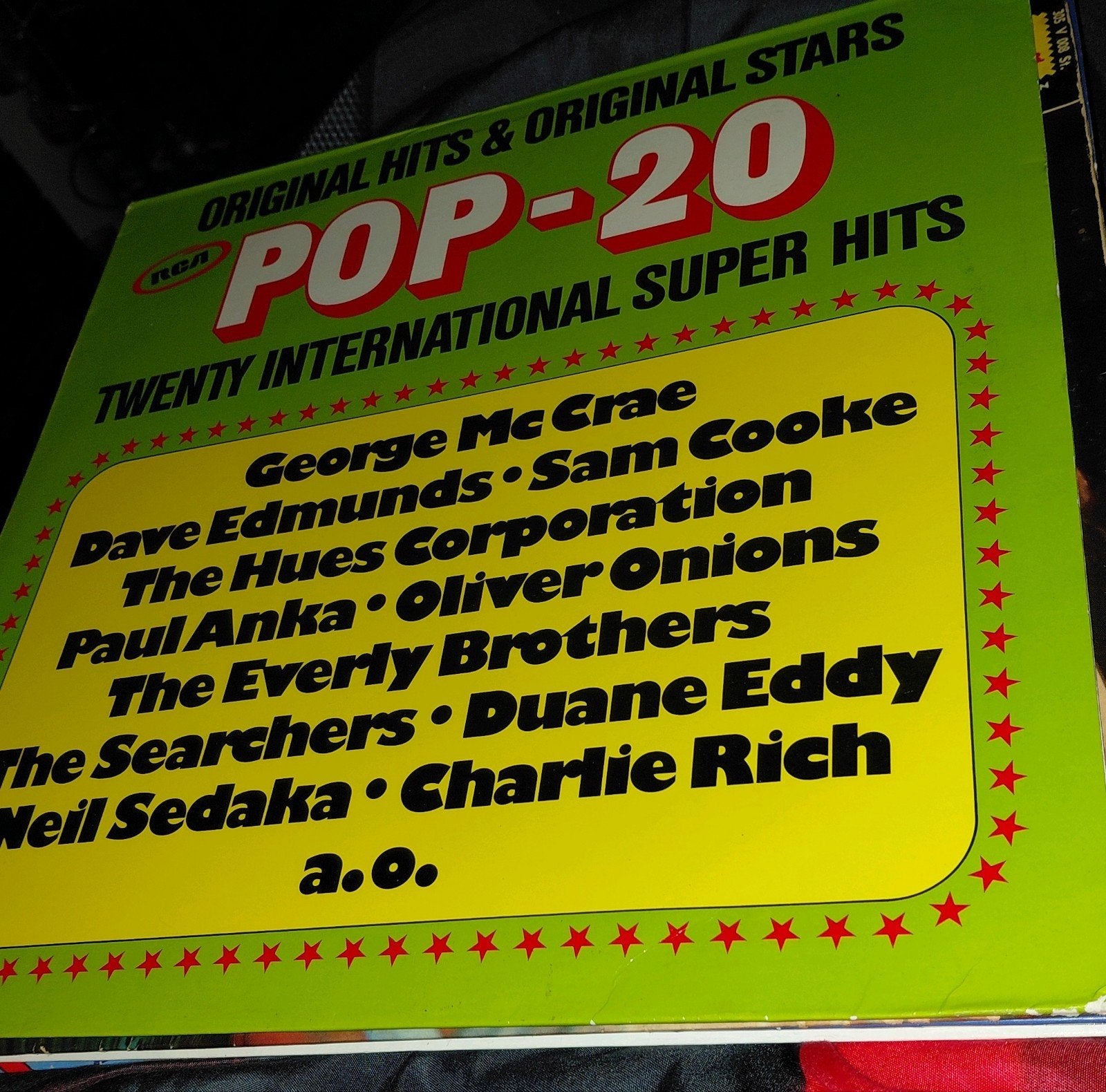 Pop 20 International Super Hits (1975) - RCA Victor LP, LP, Gebruikt, Pop, Originele persing