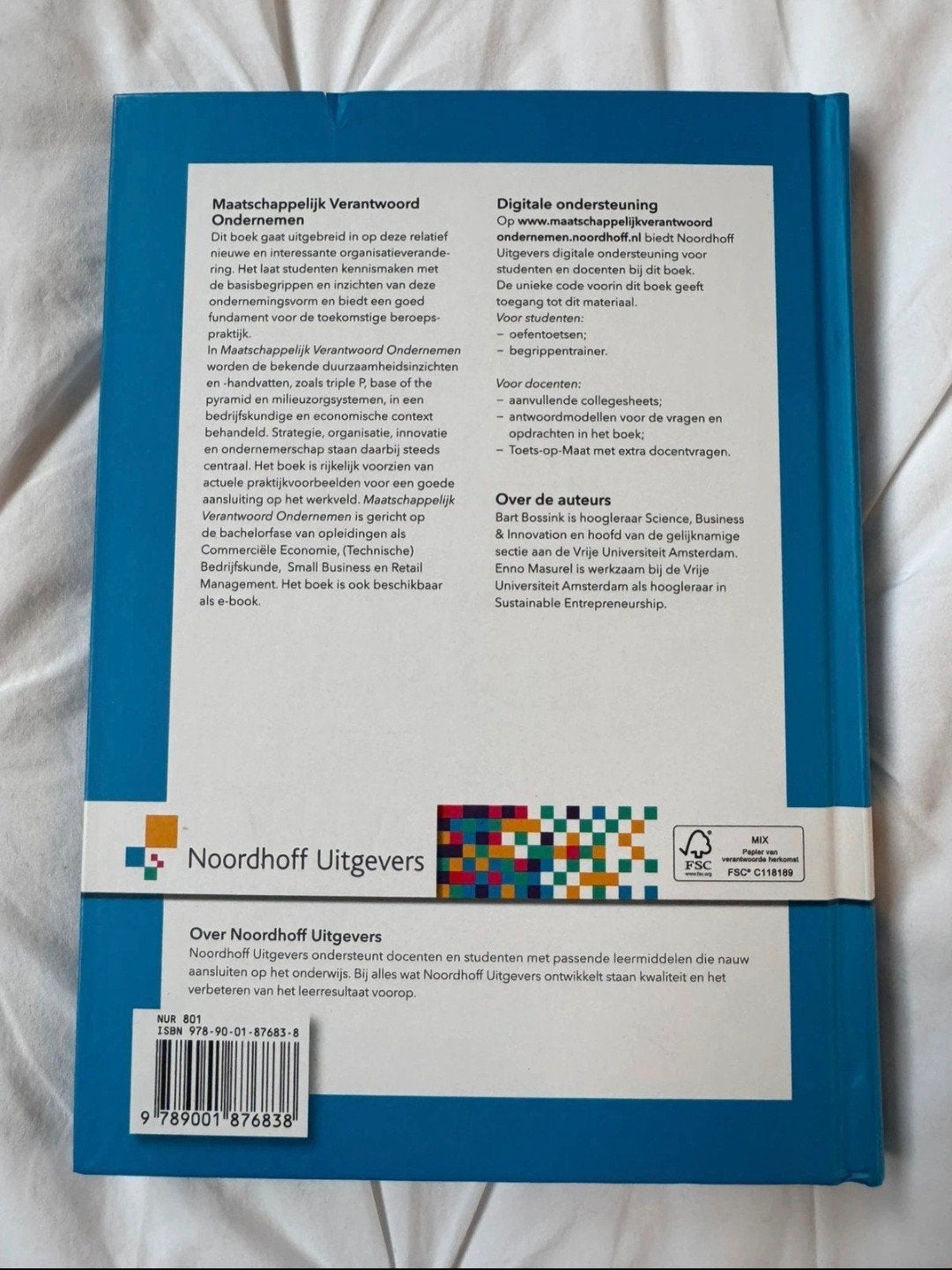 Maatschappelijk Verantwoord Ondernemen - Bossink & Masurel, Ophalen of Verzenden, Zo goed als nieuw