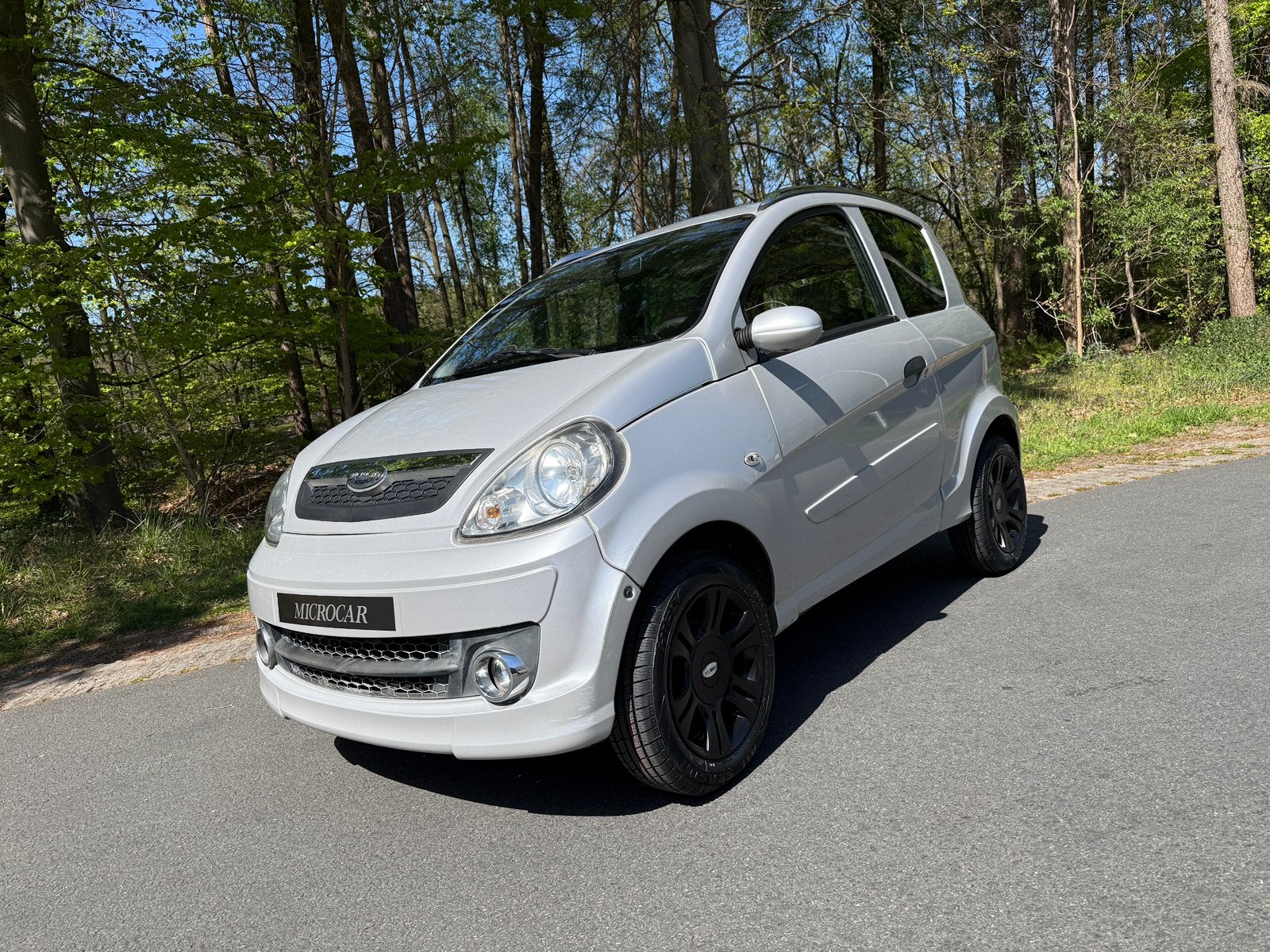 Microcar M.Go Brommobiel 45KM / ZILVER / YANMAR / 2009