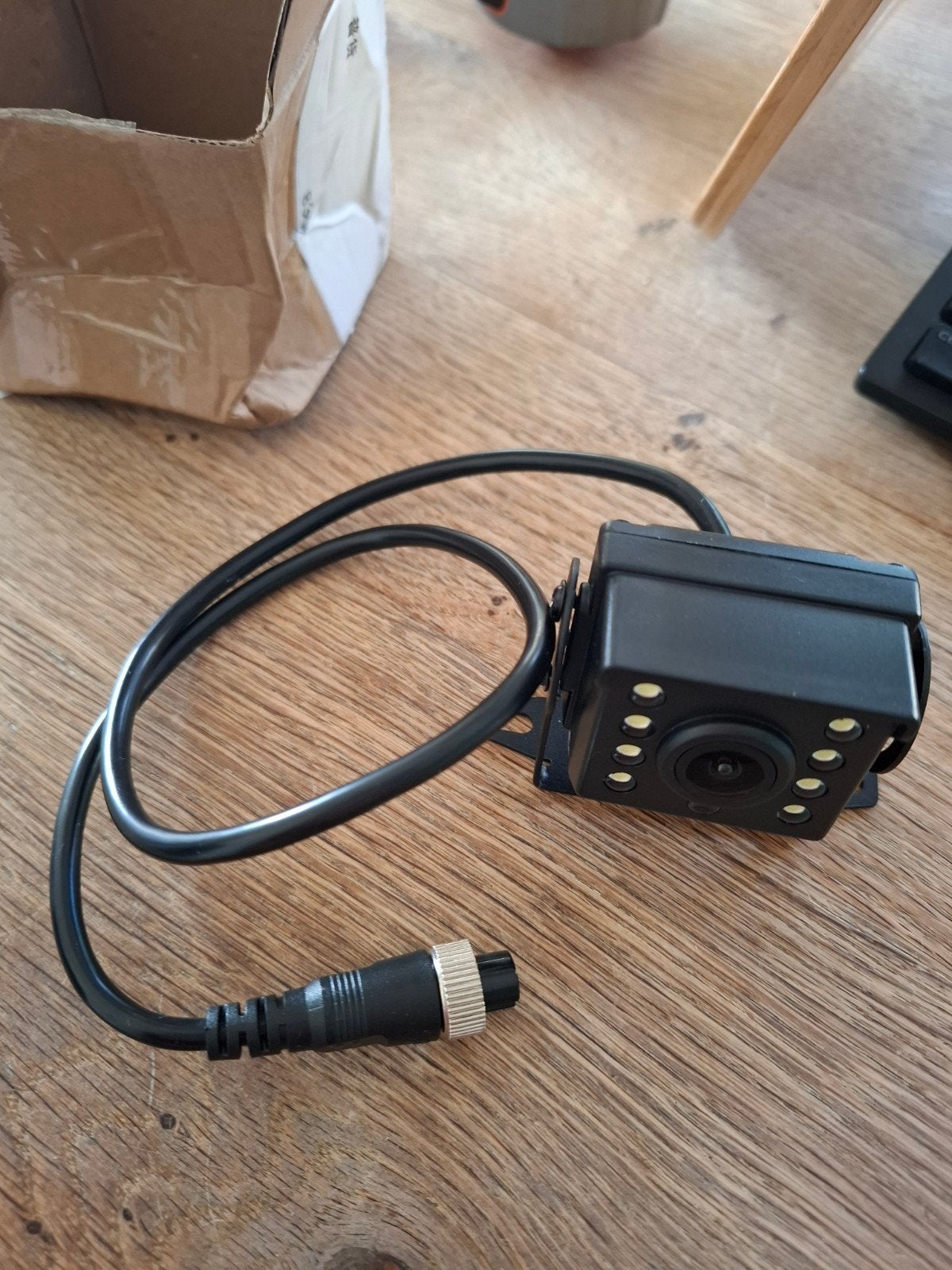 Camper HD achteruitrijcamera met 4-pins aansluiting, Ophalen, Nieuw