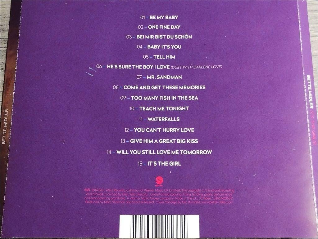 Bette Midler - It\'s The Girls, Ophalen of Verzenden, Zo goed als nieuw