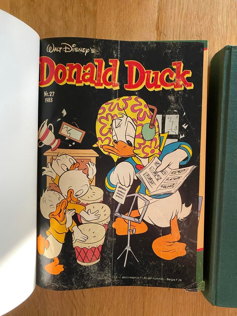 Ingebonden Donald Duck Jaargang 1983 - Complete Editie, Boeken, Complete serie of reeks, Ophalen of Verzenden, Gelezen