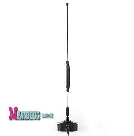 DVB-T/T2 en DAB+ Binnen Antenne 7 dB FM / VHF / UHF, Ophalen, Nedis, Nieuw, Marbeco