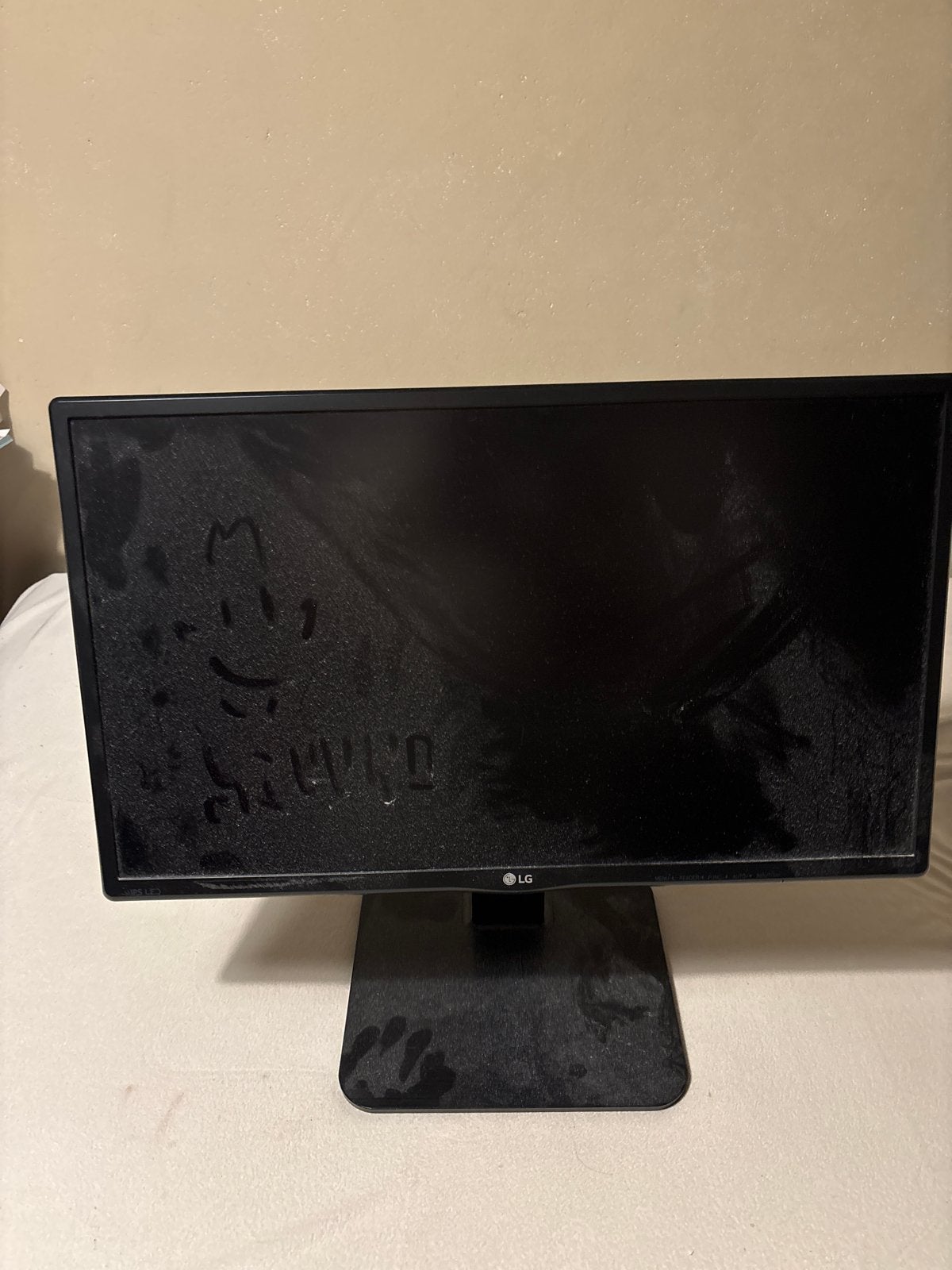 LG Monitor 60Hz - Goed voor thuiswerk of studie, Computers en Software, Ophalen, IPS, Kantelbaar, Full HD