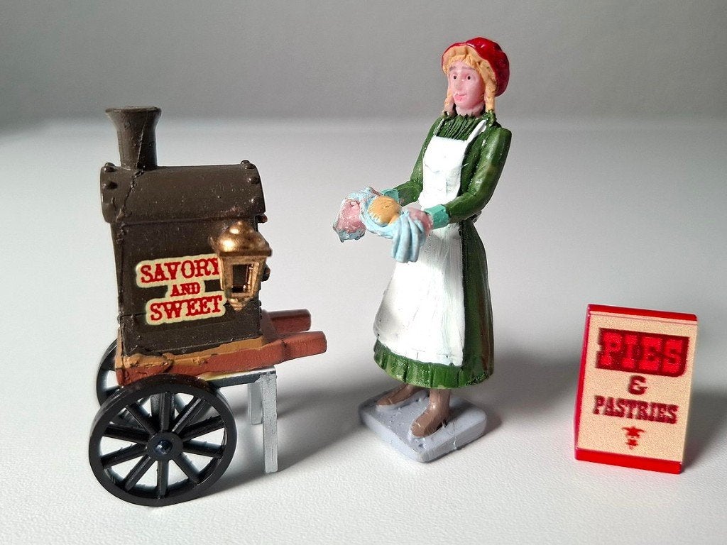 Kerst hartige hapjes, taarten en gebak Kerstfiguren, Ophalen, Zo goed als nieuw