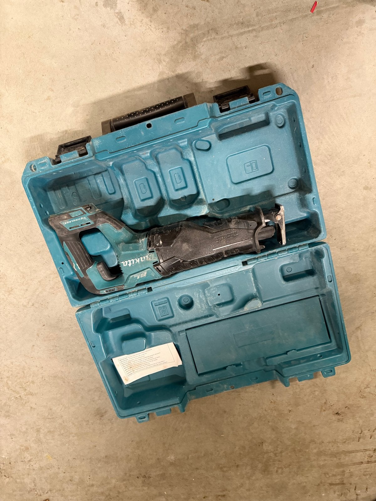 Makita DJR187 Reciprozaag in koffer, Ophalen, Gebruikt, 70 mm of meer, Reciprozaag