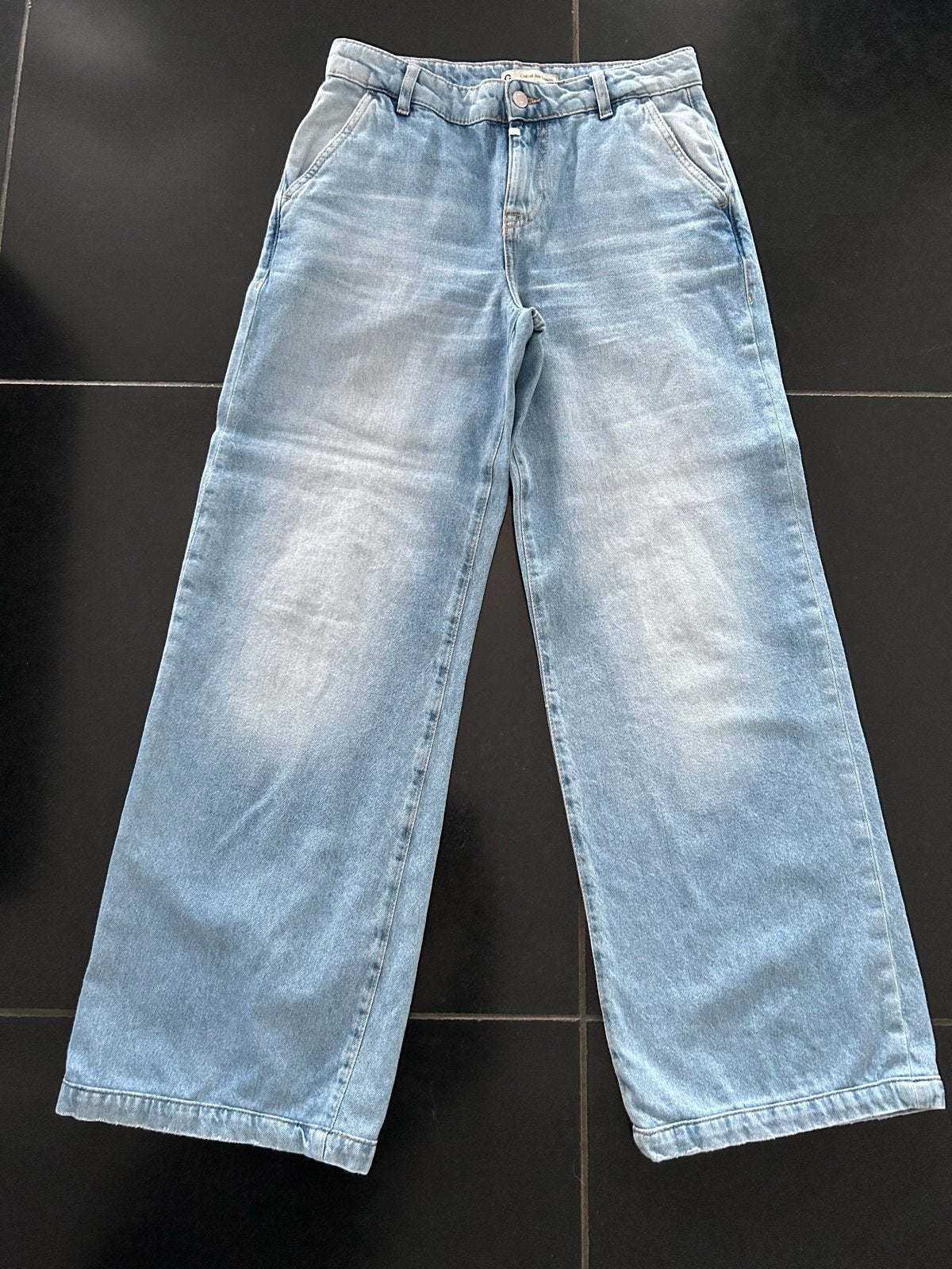 Cup of Joe Denim Maxine Wide Leg Chino Jeans W25/L32, Ophalen of Verzenden, Zo goed als nieuw, Blauw, W27 (confectie 34) of kleiner