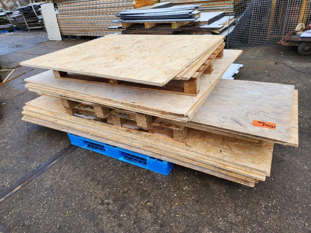 2633/125 - OSB platen, constructie, wand, vloer, Ophalen, 30 cm of meer, Gebruikt, Overige typen