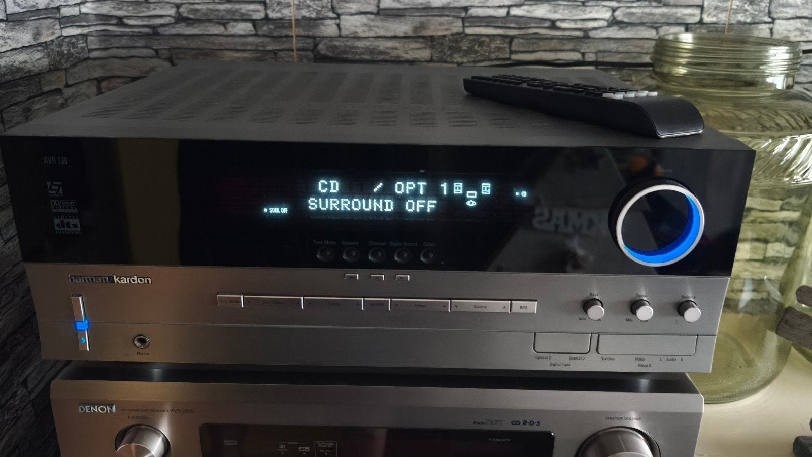 Harman Kardon avr 130 nieuwstaat, Audio, Tv en Foto, Ophalen, Zo goed als nieuw, 60 tot 120 watt, Overige merken