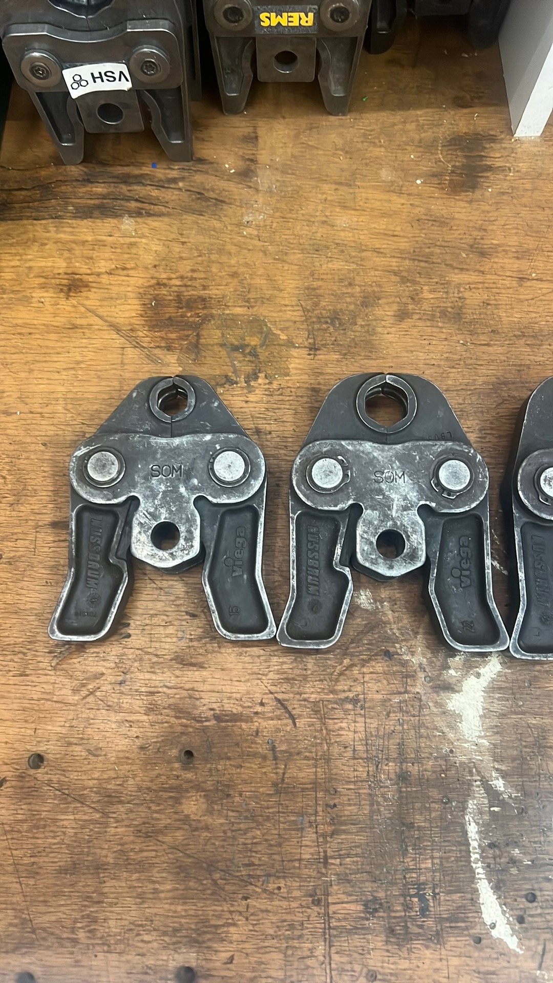 Persbekken set viega  15-42 mm, Ophalen of Verzenden