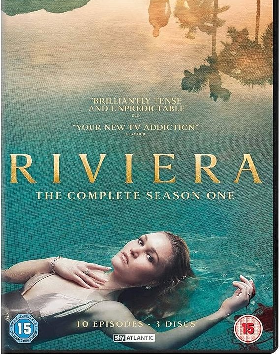 3X DVD RIVIERA COMPLETE SERIES ONE, Alle leeftijden, Verzenden, Zo goed als nieuw, Misdaad