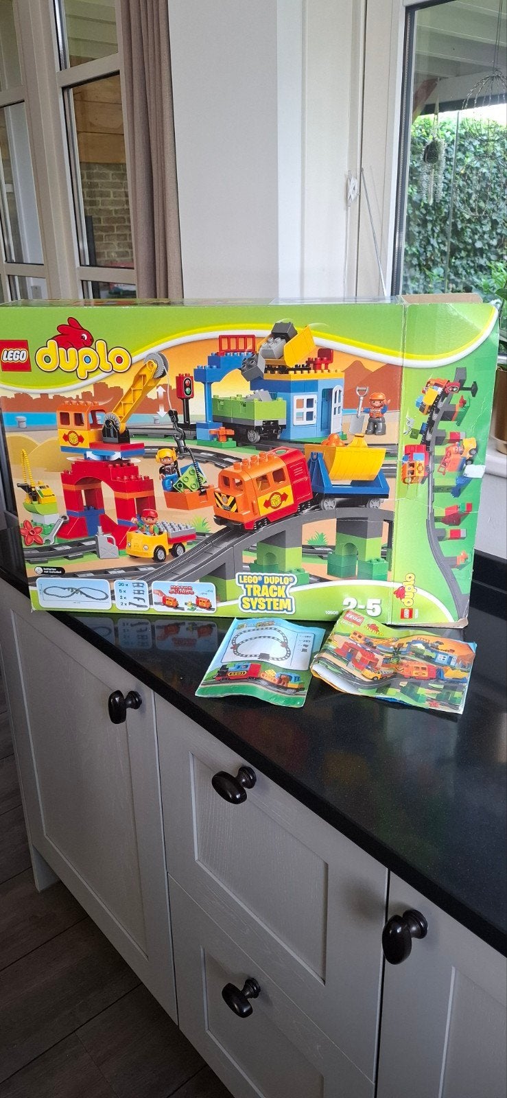 Lego Duplo Trein en Bouwplaats Set (10508 & 10812 & 10507), Ophalen, Duplo